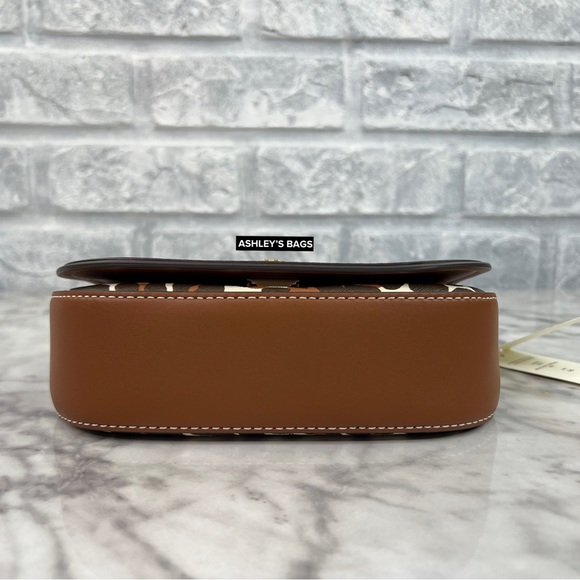 Tory Burch Emerson Printed Top Handle Crossbody In Leopard Print - Picture 9 of 13